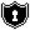 blockchain cybersecurity icon